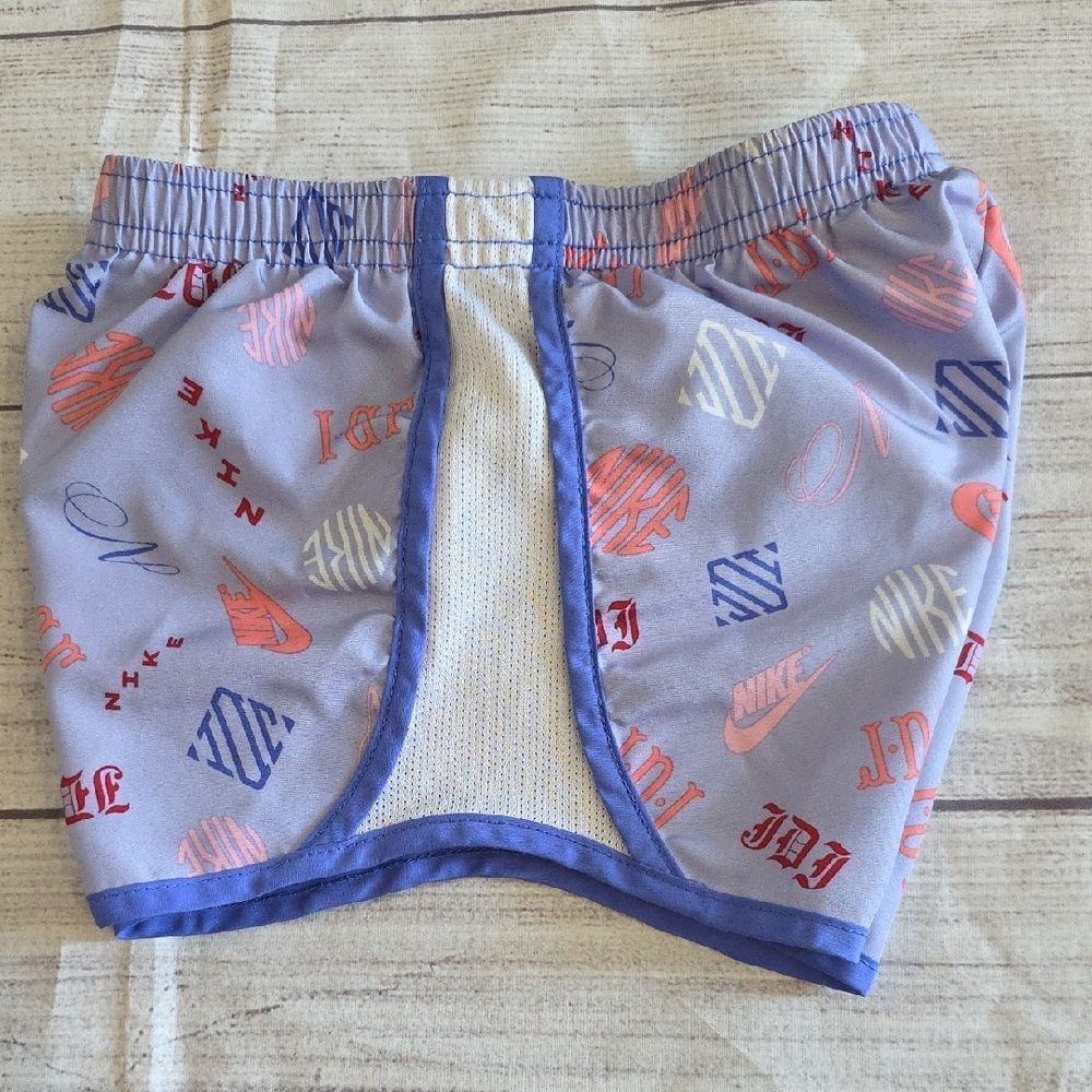 Nike Gray and Blue Athletic Shorts - Picture 3 of 5